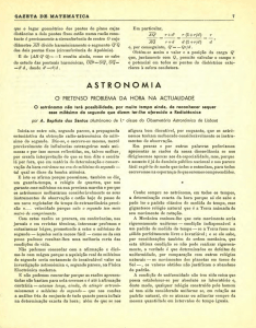 ASTRONOMIA - Gazeta de matemática