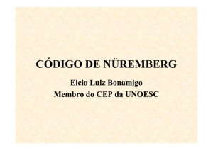 CÓDIGO DE NUREMBERG