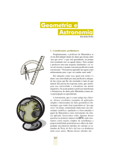 Geometria e Astronomia