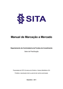 Manual de Marcação a Mercado - SITA
