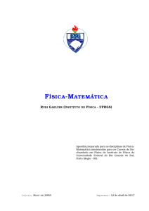 Apostila de Física-Matemática - Professor
