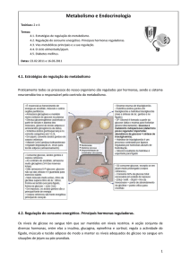 Metabolismo e Endocrinologia