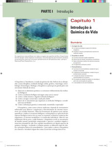 Capítulo 1 Introdução à Química da Vida