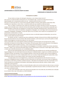 A educação do ser poético – Carlos Drummond de Andrade