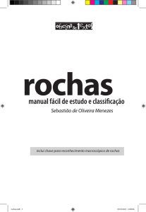 inclui chave para reconhecimento macroscópico de rochas