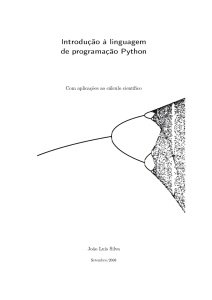 Introdução à linguagem de programação Python