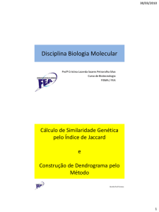 Disciplina Biologia Molecular