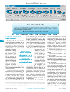 Carbopolis, um software para educacao multimidia