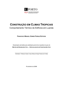 construção em climas tropicais