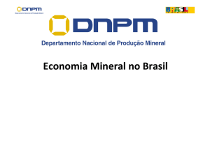 Economia Mineral no Brasil