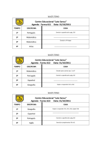 Centro Educacional “Lato Sensu” Agenda