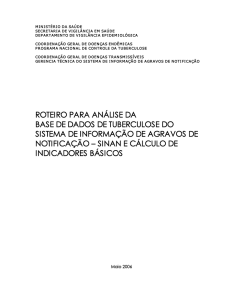 ROTEIRO PARA ANÁLISE DA BASE DE DADOS DE