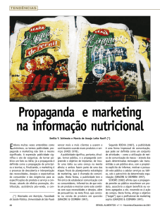 11 - TENDÊNCIAS - Propaganda e marketing na informação