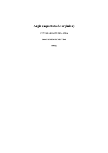 Argix (aspartato de arginina)