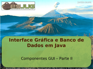 Interface Gráfica e Banco de Dados em Java