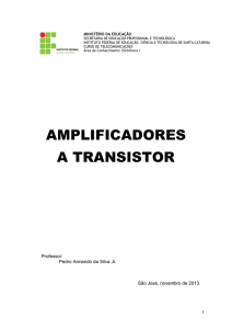 AMPLIFICADORES A TRANSISTOR