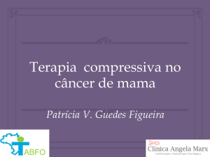 Terapia compressiva – Câncer de mama
