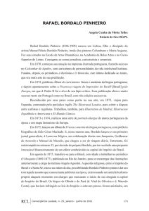 rafael bordalo pinheiro - Real Gabinete Português de Leitura