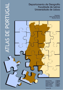 Atlas de Portugal Faculdade de Letras da Universidade de Lisboa