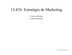 15.834 Estratégia de Marketing - mit