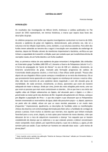 HISTÓRIA DA GRIPE1 INTRODUÇÃO Os resultados das