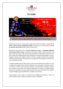 FU YONG - Teatro Bradesco