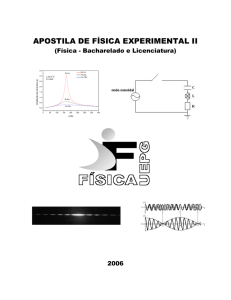 Apostila de Física Experimental II