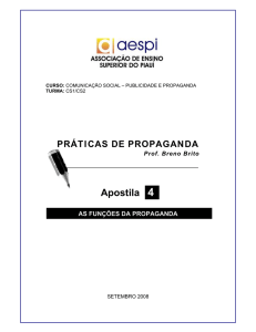 Apostila04 - As Funções da Propaganda