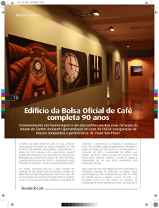 Edifício da Bolsa Oficial de Café completa 90 anos