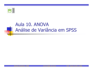 ANOVA em SPSS - Universidade de Aveiro › SWEET