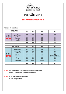 PROVÃO 2017