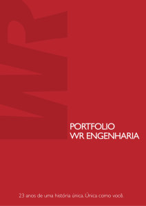 PORTFOLIO WR ENGENHARIA