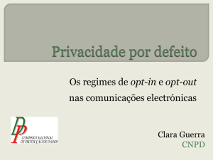 Diapositivo 1 - AMD - Associação de Marketing Directo