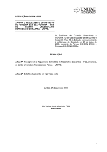 resolução consun 2/2008 aprova o regulamento do