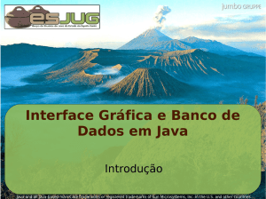 Interface Gráfica e Banco de Dados em Java - Informática