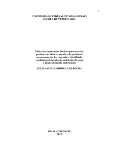 Cantaxantina dietética e seus efeitos sobre a qualidade dos ovos