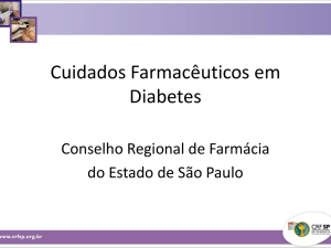 Manejo do tratamento de Pacientes com Diabetes - CRF-AL