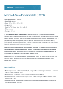 Microsoft Azure Fundamentals (10979)