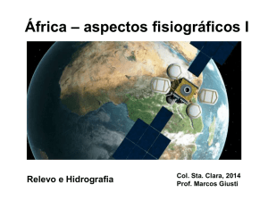 África – aspectos fisiográficos I