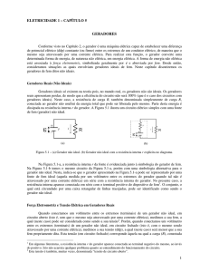 1 ELETRICIDADE 1 – CAPÍTULO 5 GERADORES