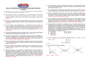 LISTA 1 – GEOMETRIA PLANA – PROF. NILTON e PROF