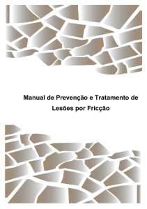 Manual de Prevenção e Tratamento de Lesões por Fricção