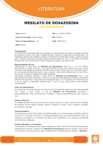 Doxazosina Mesilato