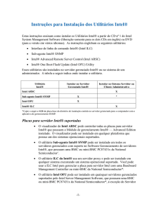 Intel Utilites Installation Instructions