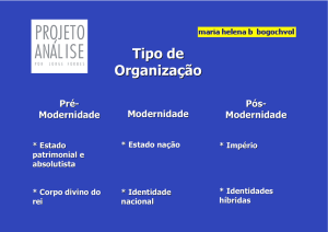 Tipo de Organização