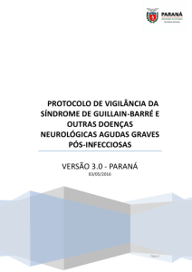 PLANO DE CONTINGÊNCIA – DOENÇA PELO VÍRUS EBOLA