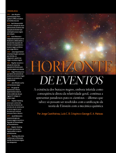 Horizonte de Eventos - Instituto de Física Teórica