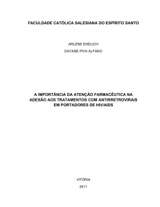 a importância da atenção farmacêutica na adesão aos