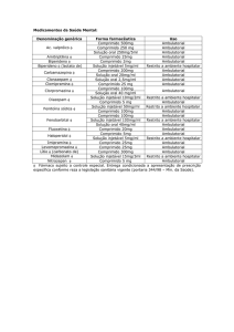 MEDICAMENTOS DA SAÚDE MENTAL Clique para baixar