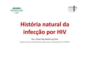 História natural da infecção por HIV